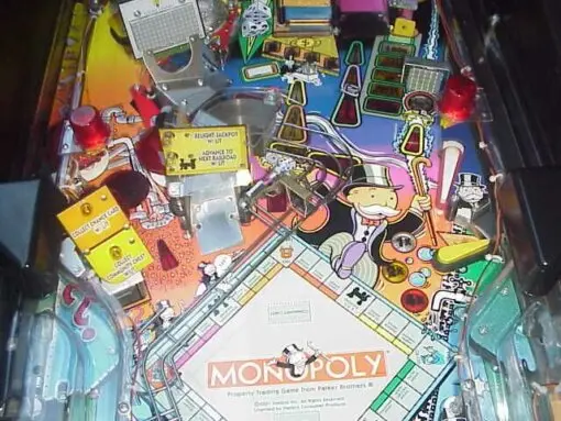 Monopoly Pinball Machine by Stern