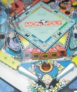 Monopoly Pinball Machine by Stern