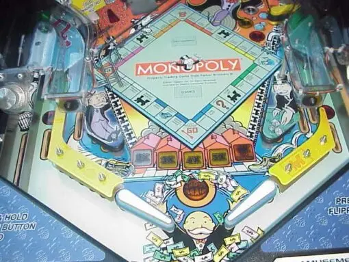 Monopoly Pinball Machine by Stern