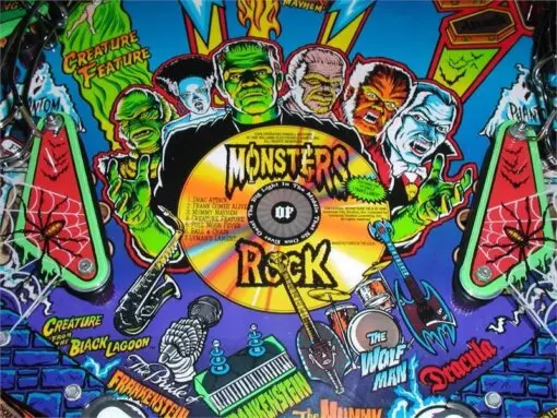 Monster Bash Pinball Machine by Williams