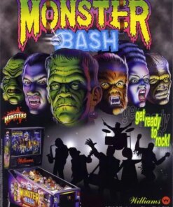 Monster Bash Pinball Machine by Williams