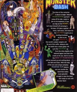 Monster Bash Pinball Machine by Williams