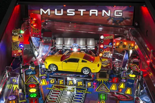 Mustang Pro Pinball Machine by Stern