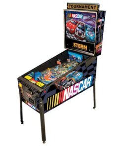 NASCAR Pinball Machine by Stern with vibrant artwork and sound effects