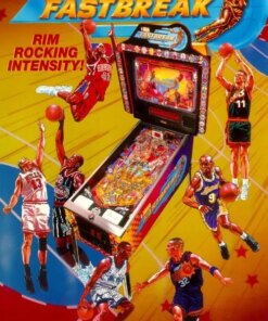 NBA Fastbreak Pinball Machine by Bally