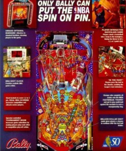 NBA Fastbreak Pinball Machine by Bally