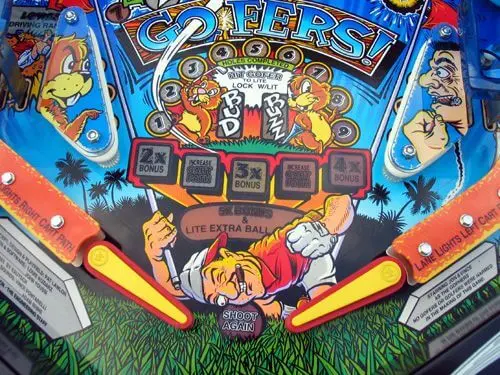 No Good Gofers Pinball Machine by Williams