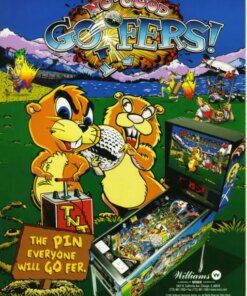 No Good Gofers Pinball Machine by Williams