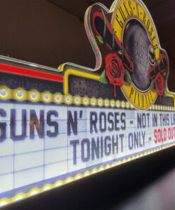 Official Guns N' Roses Pinball Topper