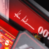 Official James Bond 007 Pinball Interior Art Blades