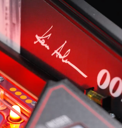 Official James Bond 007 Pinball Interior Art Blades