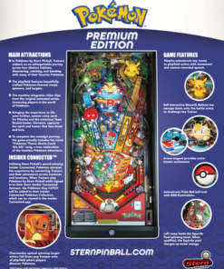 Pokemon Premium Edition Pinball Machine
