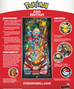 Pokemon Pro Edition Pinball Machine