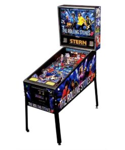 Rolling Stones Pinball Machine by Stern featuring vibrant artwork and dynamic sound system