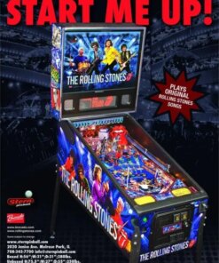 Rolling Stones Pinball Machine by Stern