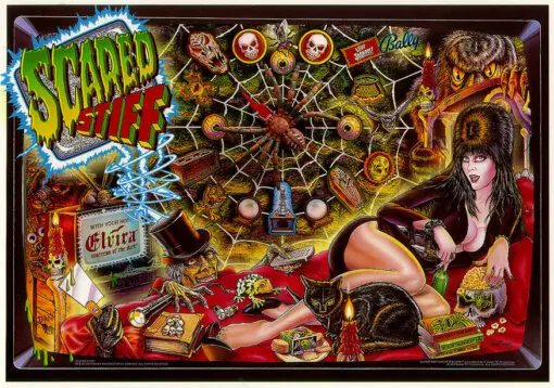 Scared Stiff Pinball Machine by Bally