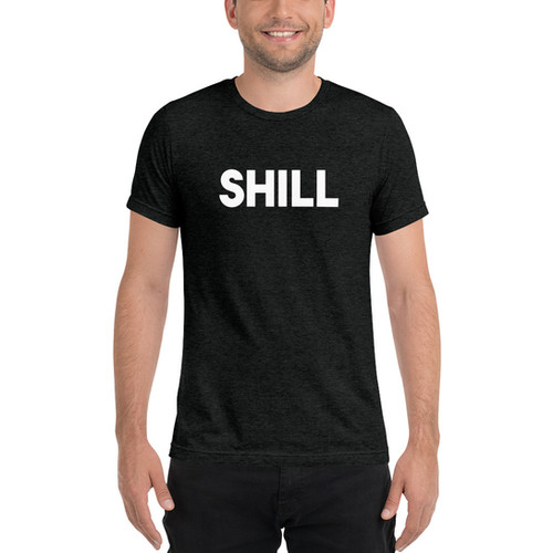 Shill Short Sleeve Tri-blend Shirt | Flip N Out Pinball