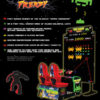 Space Invaders Frenzy Arcade machine with dual cockpit seating and LED display