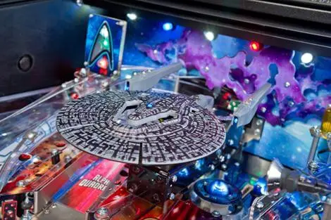 Star Trek Pro Pinball Machine by Stern
