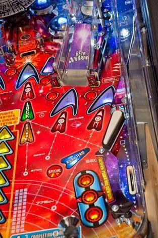 Star Trek Pro Pinball Machine by Stern