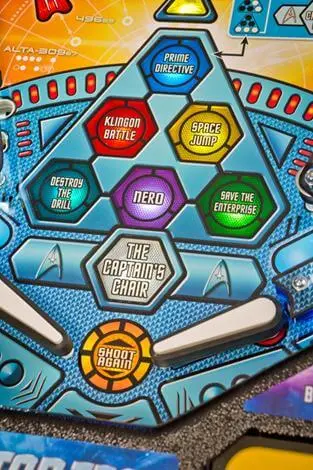 Star Trek Pro Pinball Machine by Stern