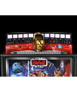 Star Wars: Fall of the Empire Pinball Topper by Stern featuring animatronic C-3PO