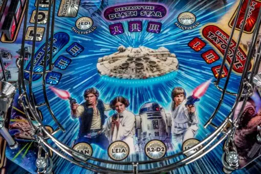Star Wars Premium Pinball Machine by Stern