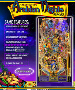 Tales Of The Arabian Nights Remake 30th Anniversary Limited Edition (LE) Pinball