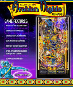 Tales Of The Arabian Nights Remake Legacy Edition Pinball Machine