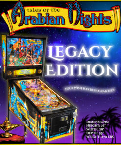 Tales Of The Arabian Nights Remake Legacy Edition Pinball Machine