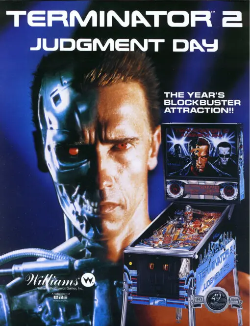 Terminator 2 Pinball Machine by Williams