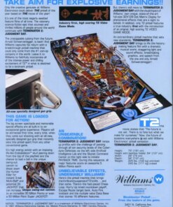 Terminator 2 Pinball Machine by Williams