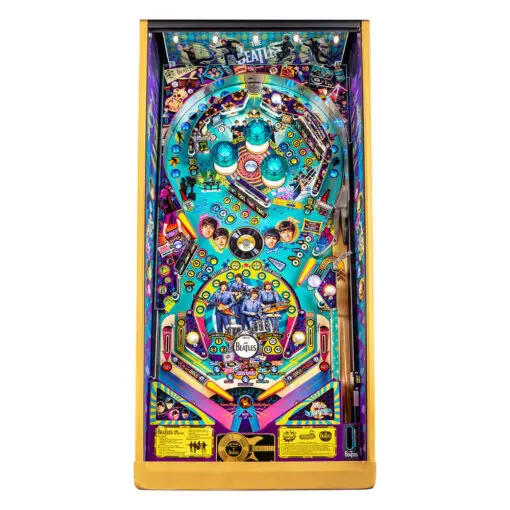 The Beatles Gold Edition Pinball Machine by Stern