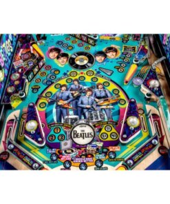The Beatles Gold Edition Pinball Machine by Stern