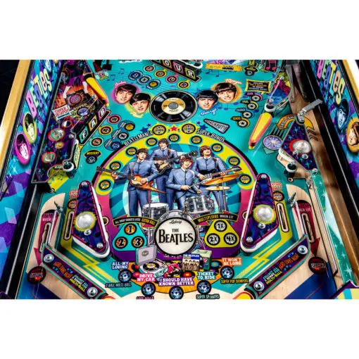 The Beatles Gold Edition Pinball Machine by Stern