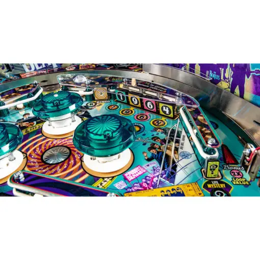 The Beatles Gold Edition Pinball Machine by Stern