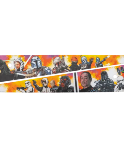 The Mandalorian Pinball Art Blades