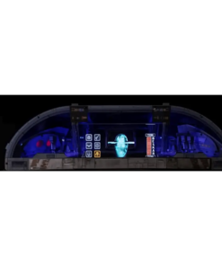 The Mandalorian Pinball Topper by Stern featuring a 3D holographic display
