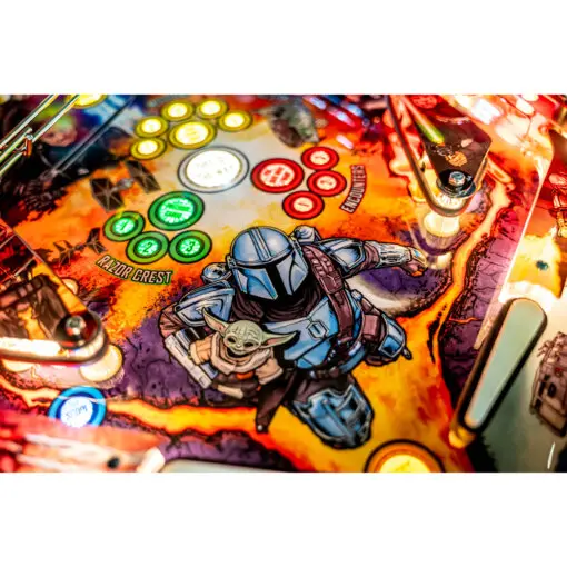 The Mandalorian Premium Pinball Machine by Stern