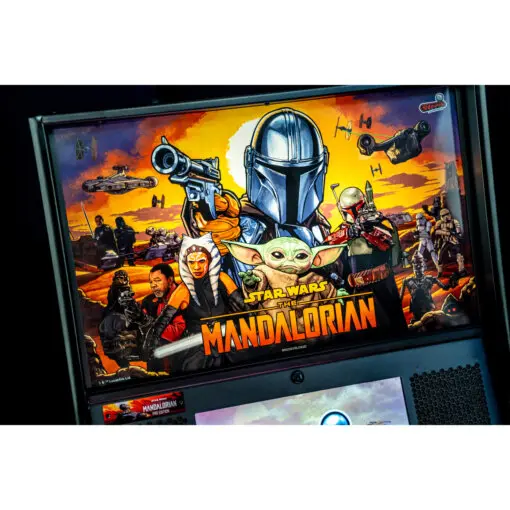 The Mandalorian Pro Pinball Machine by Stern