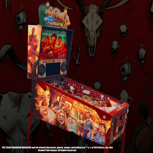 The Texas Chainsaw Massacre Pinball Machine - Collector's Edition