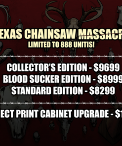 The Texas Chainsaw Massacre Pinball Machine - Collector's Edition