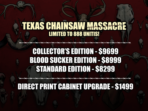 The Texas Chainsaw Massacre Pinball Machine - Collector's Edition