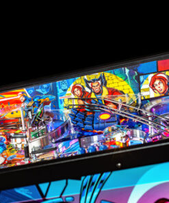 The Uncanny X-Men Pinball Interior Art Blades featuring custom artwork by Zombie Yeti