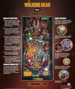 The Walking Dead Remastered Premium Edition Pinball Machine