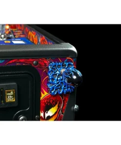 Venom Pinball Shooter Knob Accessory featuring intricate symbiote tendrils