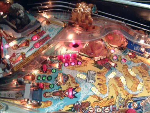 White Water Pinball Machine by Williams