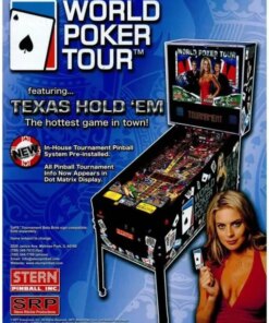 World Poker Tour Pinball Machine by Stern