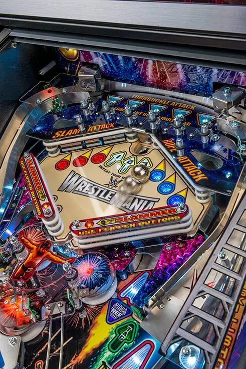 WWE Wrestlemania Pro Pinball Machine by Stern