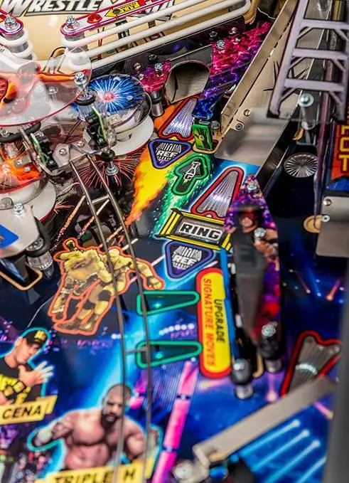WWE Wrestlemania Pro Pinball Machine by Stern